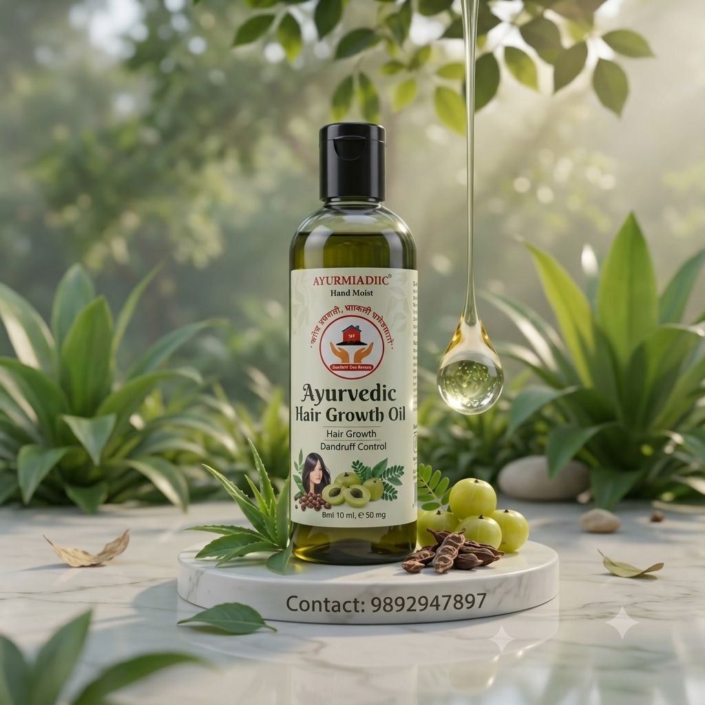 Ayurvedic Hair Regrowth Oil