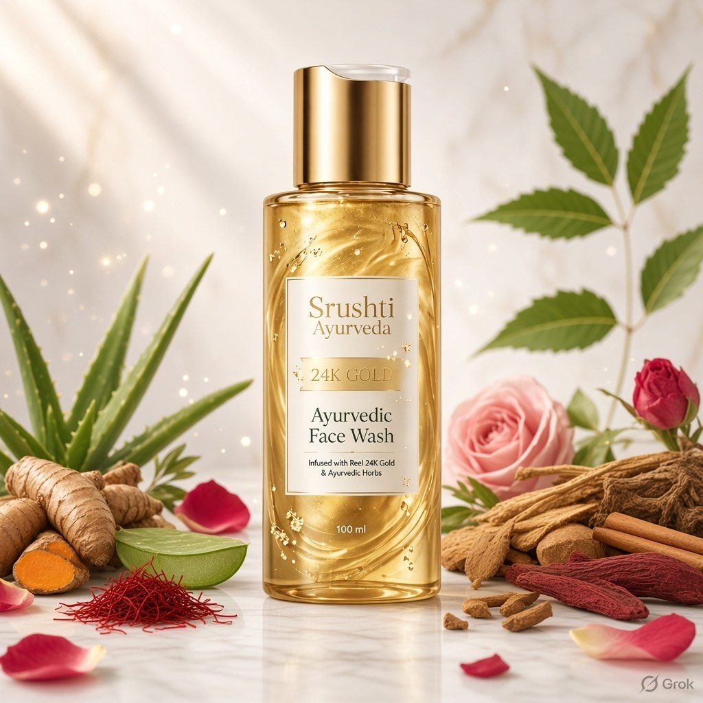 24K Gold Ayurvedic Face Wash